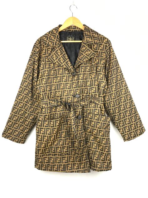 fendi zucca trench coat|Fendi Trench Coats Coats, Jackets & Vests for Women.